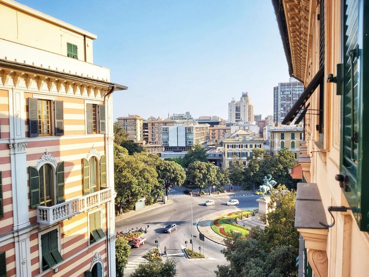 Apartmán Le Due Piazze Janov Exteriér fotografie