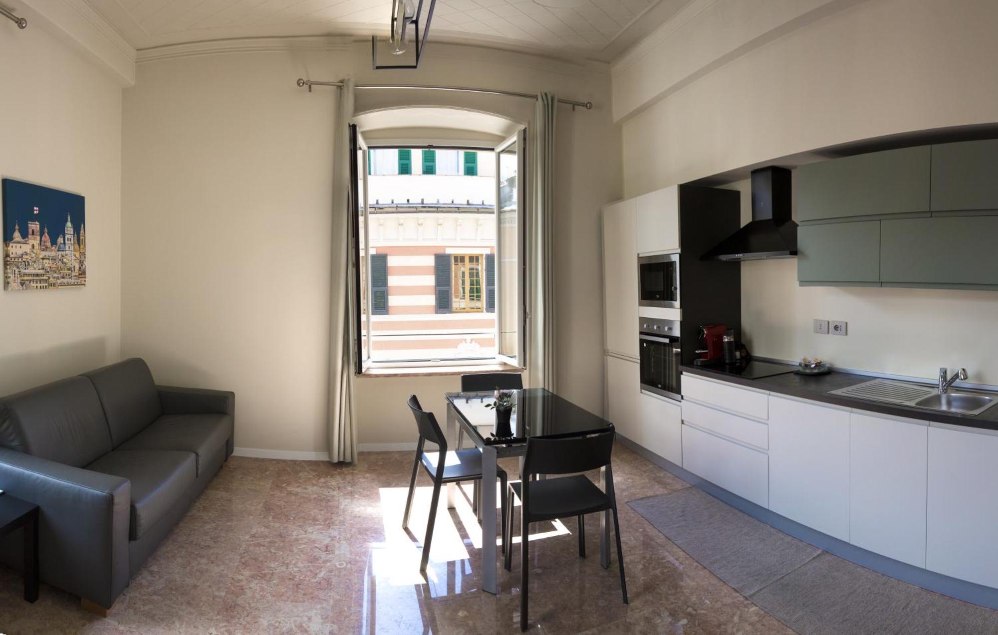 Apartmán Le Due Piazze Janov Exteriér fotografie