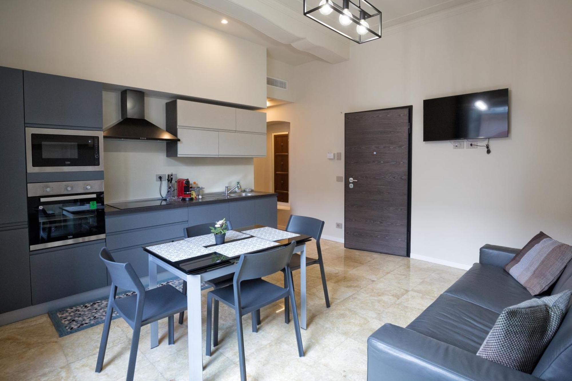 Apartmán Le Due Piazze Janov Exteriér fotografie