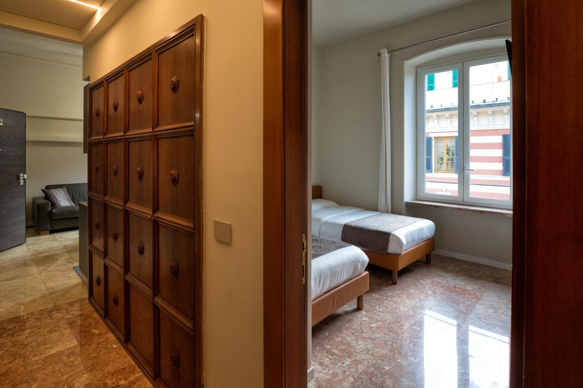 Apartmán Le Due Piazze Janov Exteriér fotografie