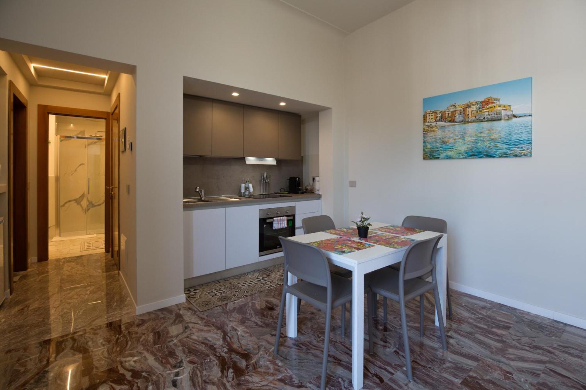 Apartmán Le Due Piazze Janov Exteriér fotografie