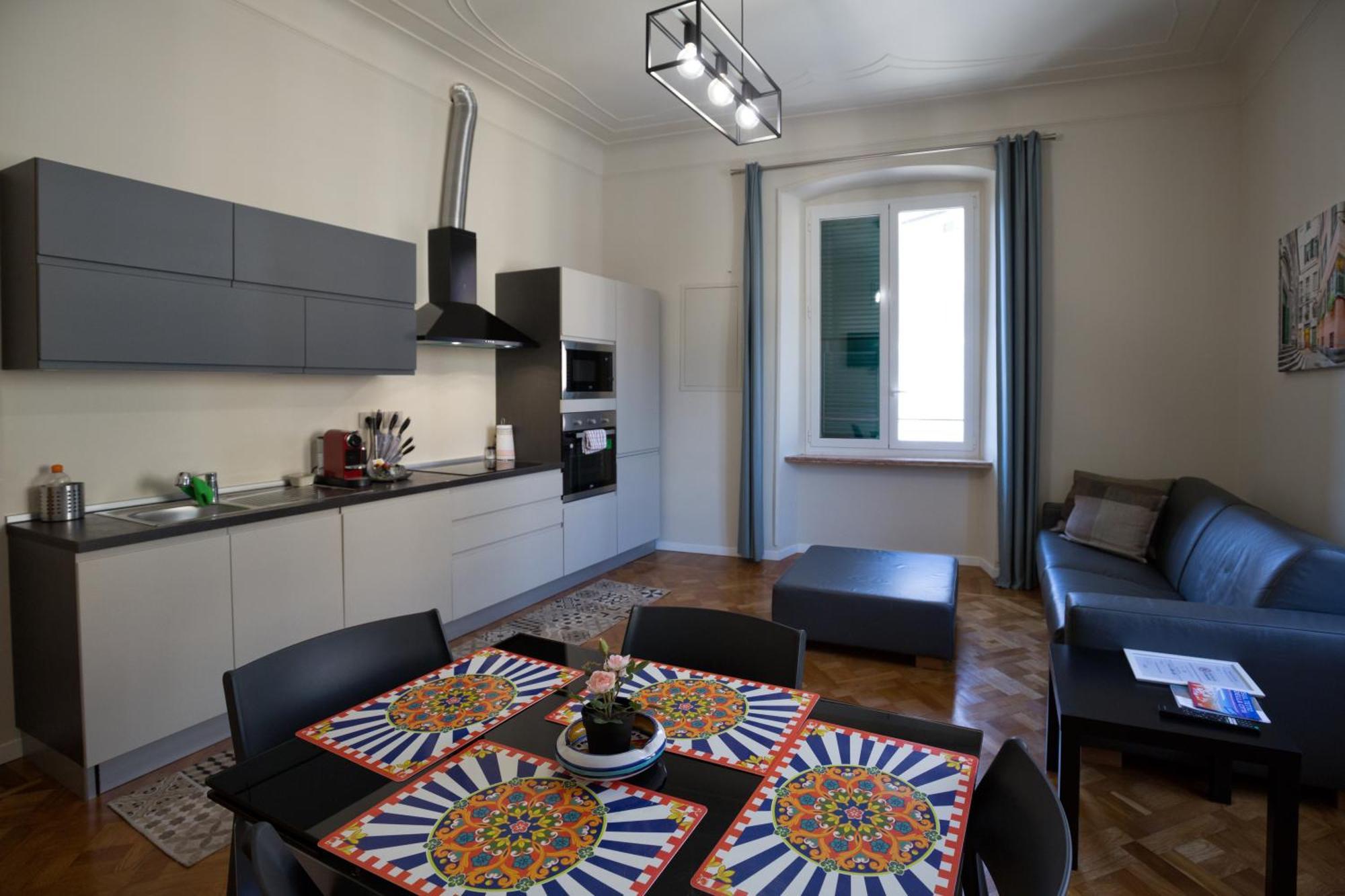 Apartmán Le Due Piazze Janov Exteriér fotografie