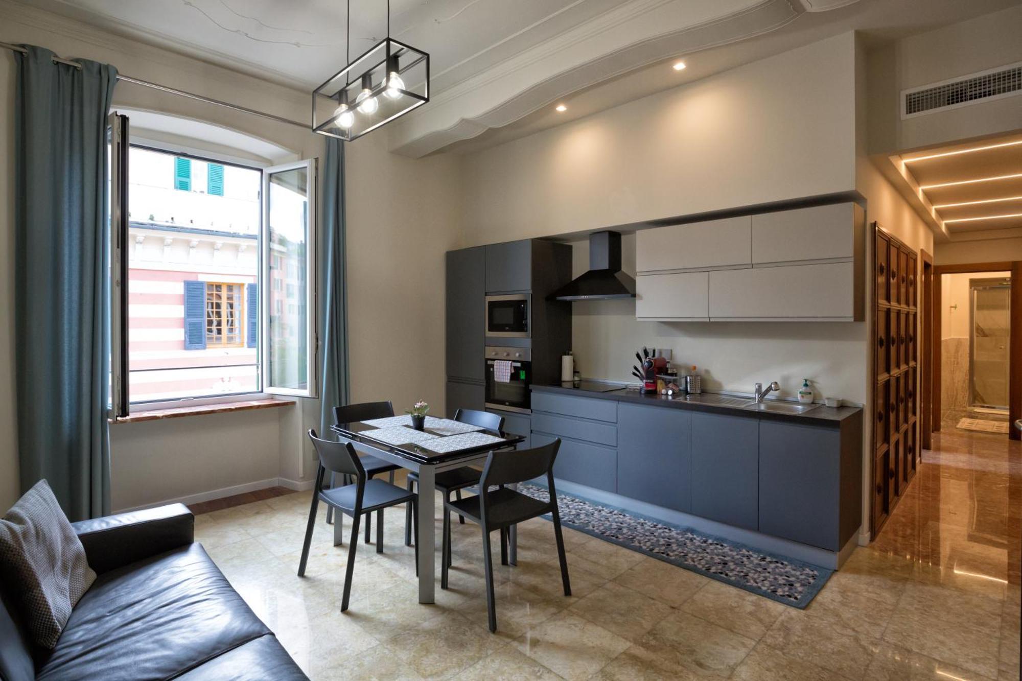 Apartmán Le Due Piazze Janov Exteriér fotografie